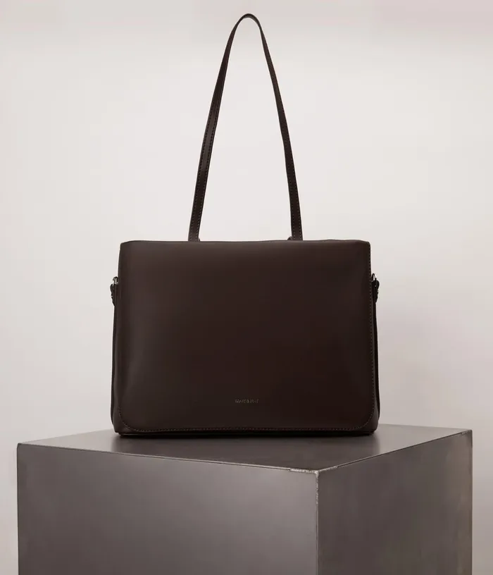Women Maia Vegan Satchel 8211 Appleskin Cord Matt and Nat Satchels