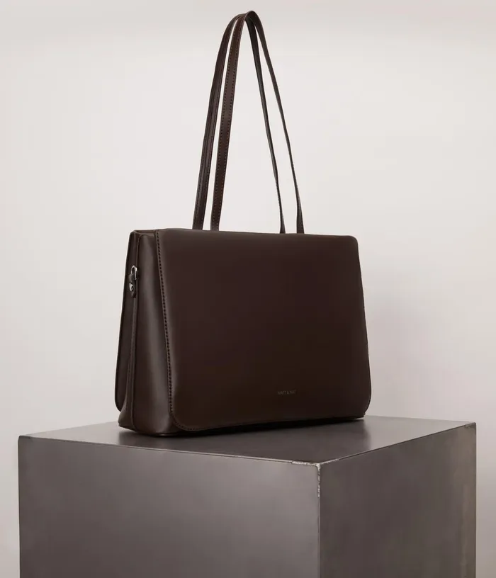Women Maia Vegan Satchel 8211 Appleskin Cord Matt and Nat Satchels