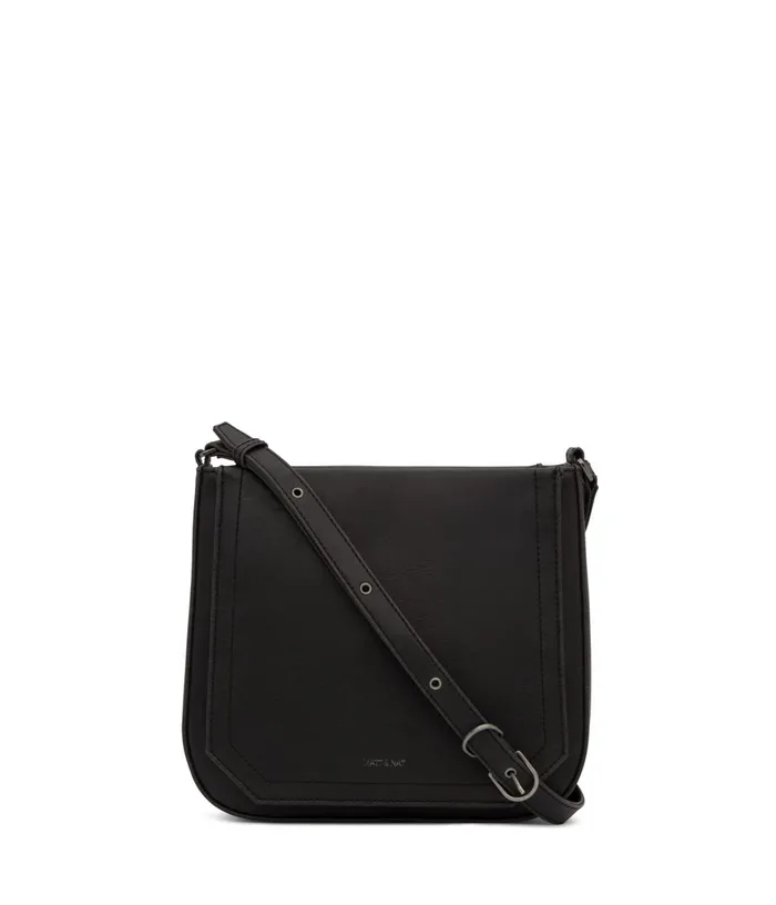 Women Marasm Small Vegan Crossbody Bag 8211 Vintage Black Matt and Nat Crossbody Women Marasm Small Vegan Crossbody Bag 8211 Vintage Black Matt and Nat Crossbody