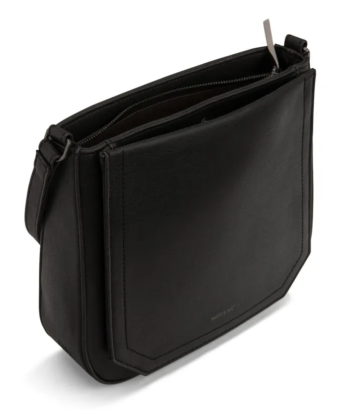 Women Marasm Small Vegan Crossbody Bag 8211 Vintage Black Matt and Nat Crossbody Women Marasm Small Vegan Crossbody Bag 8211 Vintage Black Matt and Nat Crossbody