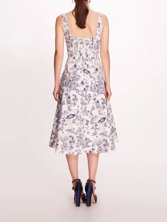 Women Marchesa Dresses Elowen Dress Ivorynavy Women Marchesa Dresses Elowen Dress Ivorynavy