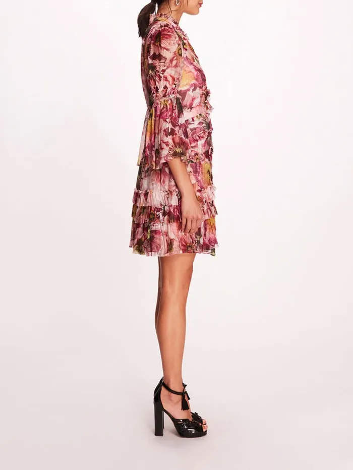 Women Marchesa Dresses Mali Mini Dress Blush Women Marchesa Dresses Mali Mini Dress Blush