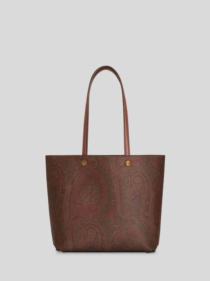 Women Medium Essential Bag With Clutch Etro Shopping Bags