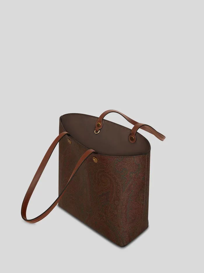 Women Medium Essential Bag With Clutch Etro Shopping Bags
