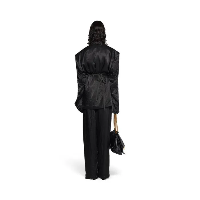 WomenMen Coats and Jackets Balenciaga Steroid Jacket In Black