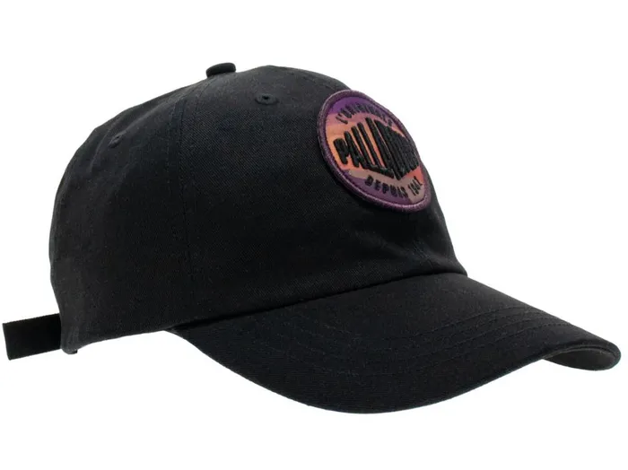WomenMen Hats PALLADIUM OASIS PATCHES CAP Black WomenMen Hats PALLADIUM OASIS PATCHES CAP Black