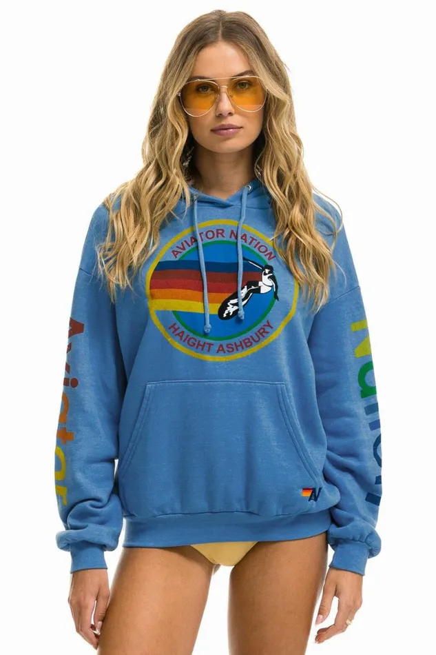 WomenMen Hoodies Aviator Nation Haight Ashbury Relaxed Pullover Hoodie 8211 Cobalt WomenMen Hoodies Aviator Nation Haight Ashbury Relaxed Pullover Hoodie 8211 Cobalt
