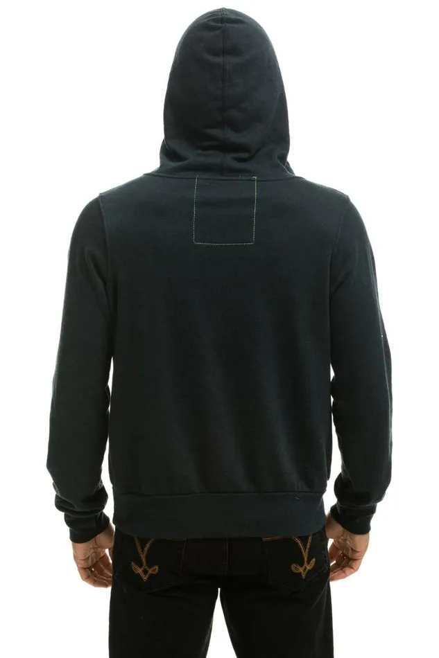 WomenMen Hoodies Aviator Nation Ninja Pullover Hoodie 8211 Charcoal
