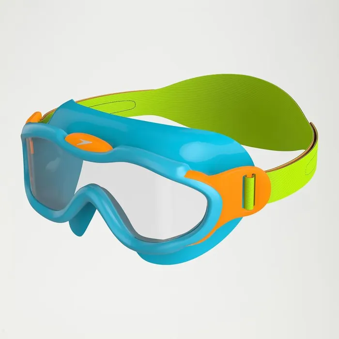 WomenMenKids Triathlon and Open Water Speedo Infant Biofuse Mask Goggles Blue