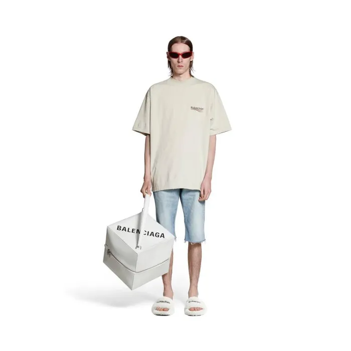 WomenMen Trousers Balenciaga Slim Shorts In Blue