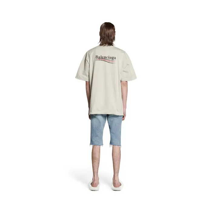 WomenMen Trousers Balenciaga Slim Shorts In Blue