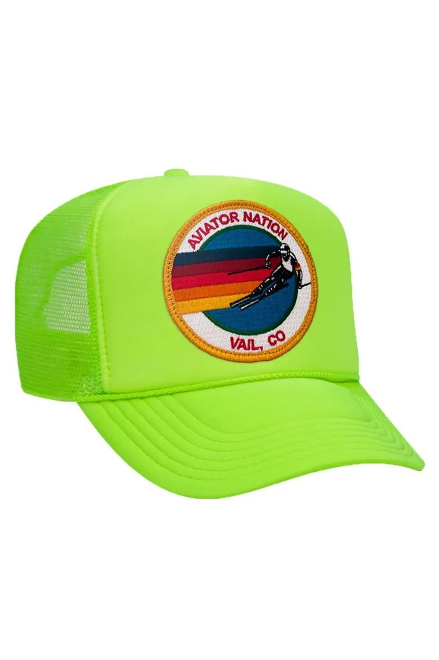 WomenMen Trucker Hats Aviator Nation Vail Trucker Hat