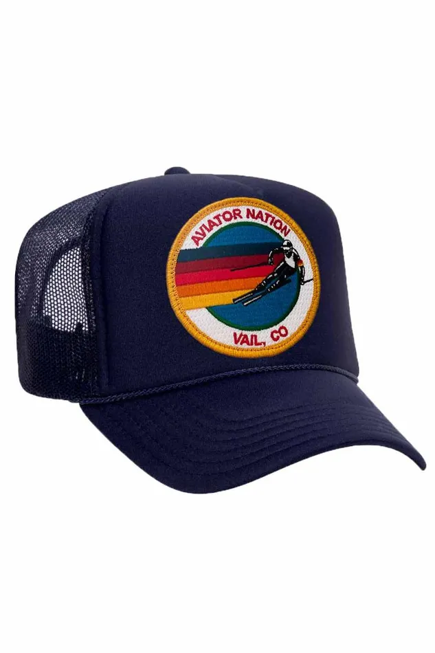 WomenMen Trucker Hats Aviator Nation Vail Trucker Hat
