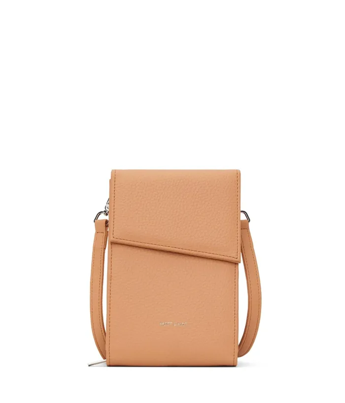 Women Met Vegan Crossbody Wallet 8211 Purity Melon Matt and Nat Wallets