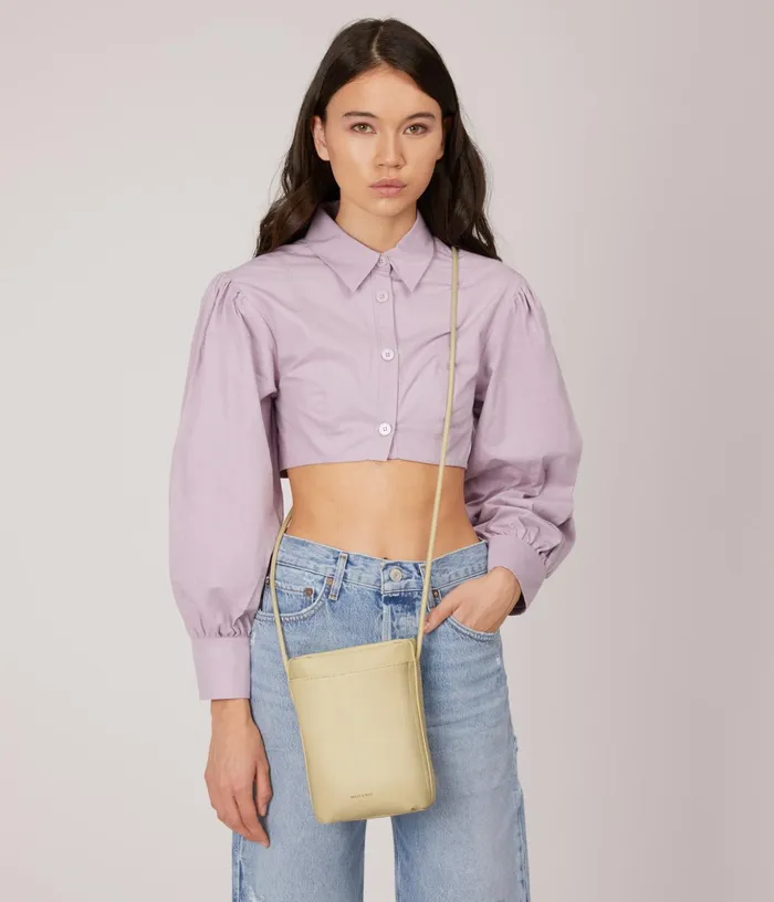Women Mille Vegan Crossbody Bag 8211 Loom Tapioca Matt and Nat Crossbody