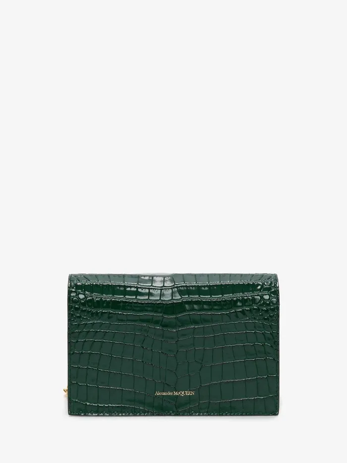 Women Mini Bags Alexander McQueen Small Skull Bag Emerald