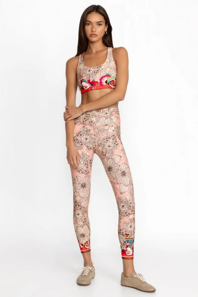 Women MODEY HIGH WAIST TWIST WAISTBAND LEGGING Modey Johnny Was Active Women MODEY HIGH WAIST TWIST WAISTBAND LEGGING Modey Johnny Was Active