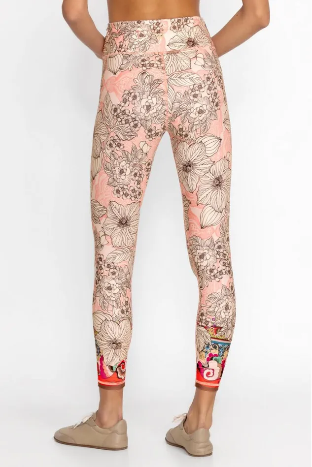 Women MODEY HIGH WAIST TWIST WAISTBAND LEGGING Modey Johnny Was Active Women MODEY HIGH WAIST TWIST WAISTBAND LEGGING Modey Johnny Was Active