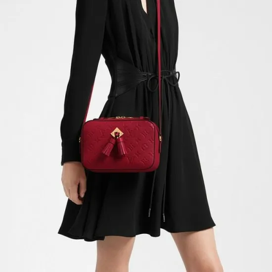 Women Montaigne Bag Louis Vuitton Louis Vuitton Saintonge Cream M44597 Black M44593 Red M44606 8211 Louis Vuitton Handbag Store
