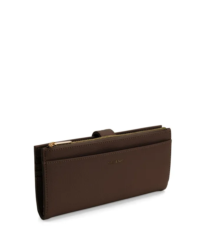 Women Motiv Vegan Wallet 8211 Purity Chocolate Matt and Nat Wallets