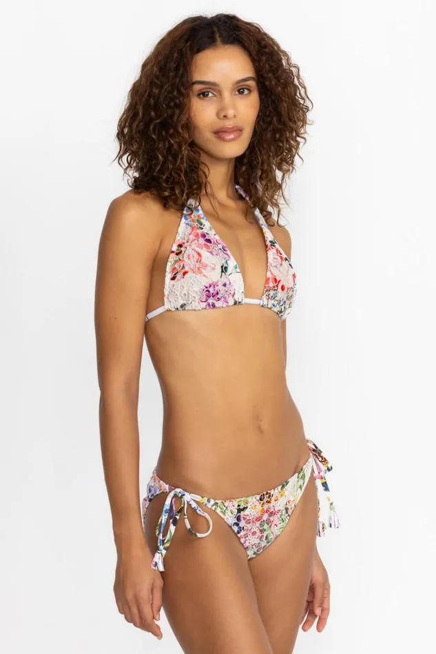 Women NEON JUNGLE EYELET STRING BIKINI BOTTOM Neon Jungle Johnny Was Swim and Resort Women NEON JUNGLE EYELET STRING BIKINI BOTTOM Neon Jungle Johnny Was Swim and Resort