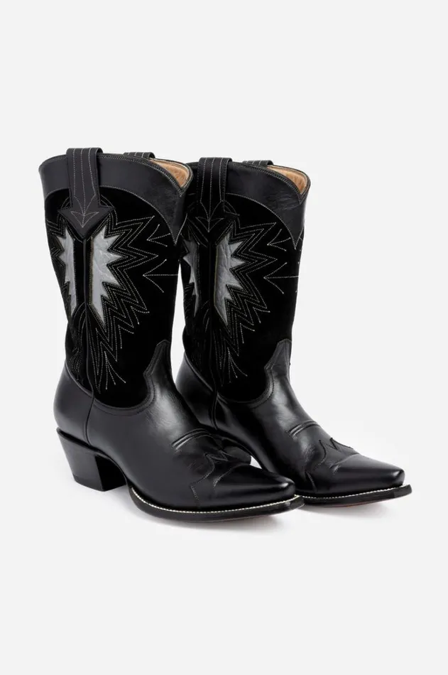 Women Night Sky Cowboy Boot Black Johnny Was Shoes Women Night Sky Cowboy Boot Black Johnny Was Shoes
