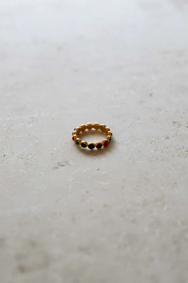 Women Noah Ring Multi Bybar Jewellery