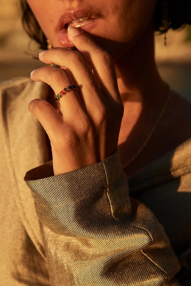 Women Noah Ring Multi Bybar Jewellery