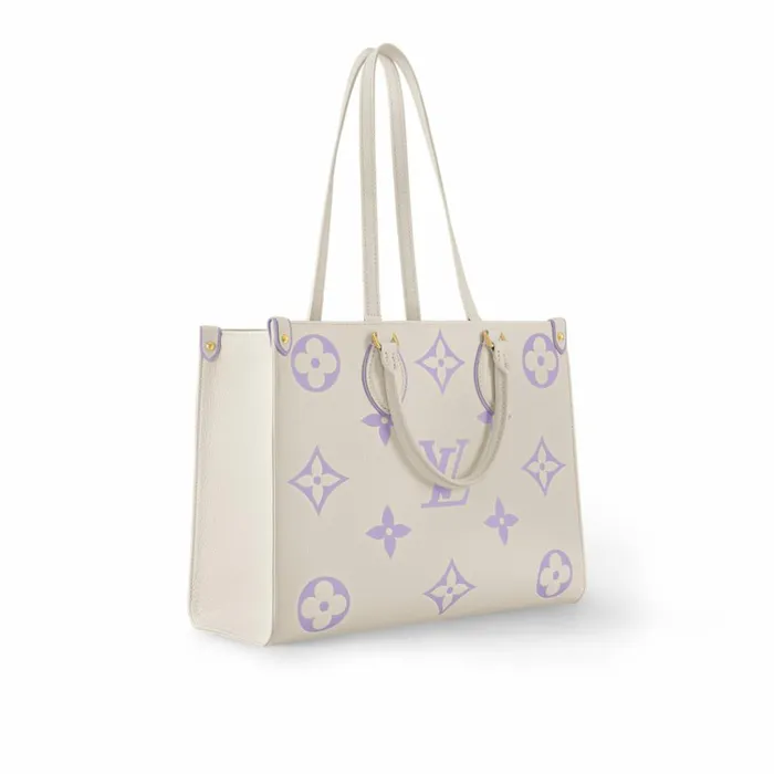Women Onthego Bag Louis Vuitton Louis Vuitton M23937 OnTheGo MM LatteBubble Tea 8211 Louis Vuitton Handbag Store