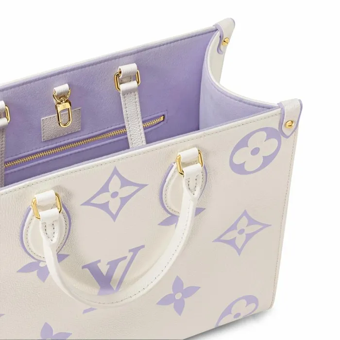 Women Onthego Bag Louis Vuitton Louis Vuitton M23937 OnTheGo MM LatteBubble Tea 8211 Louis Vuitton Handbag Store