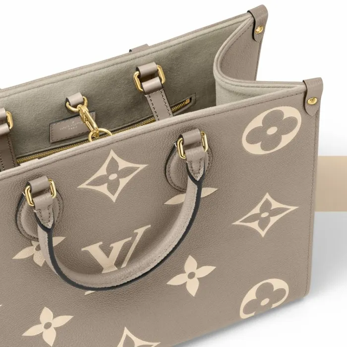 Women Onthego Bag Louis Vuitton Louis Vuitton OnTheGo MM M45494 Dove Cream 8211 Louis Vuitton Handbag Store
