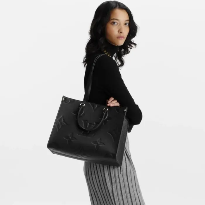 Women Onthego Bag Louis Vuitton Louis Vuitton OnTheGo MM M45595 Black 8211 Louis Vuitton Handbag Store