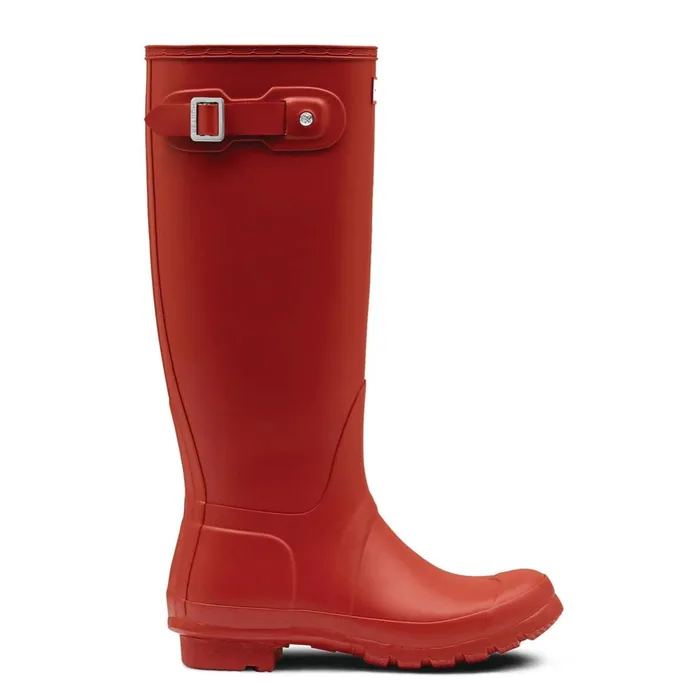 Women Original Tall Rain Boots Hunter Boots Original Tall Rain Boots Military Red