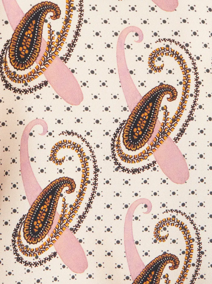 Women Paisley Silk Twill Shirt Etro Shirts And Blouses