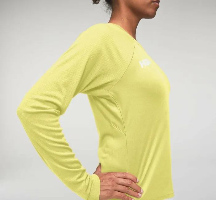 Women Performance Long Sleeve Limelight HOKA ONE ONE Tops