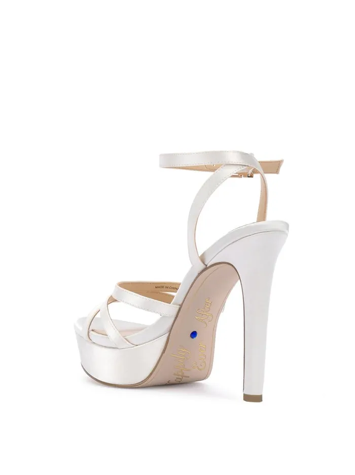 Women Platforms Jessica Simpson Balina High Heel In White