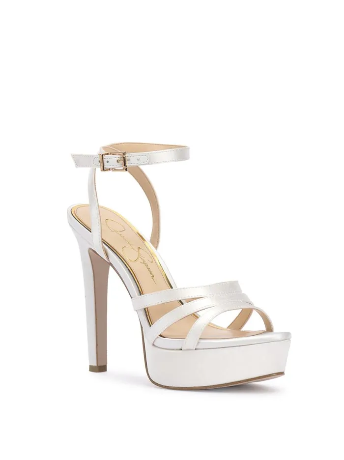 Women Platforms Jessica Simpson Balina High Heel In White