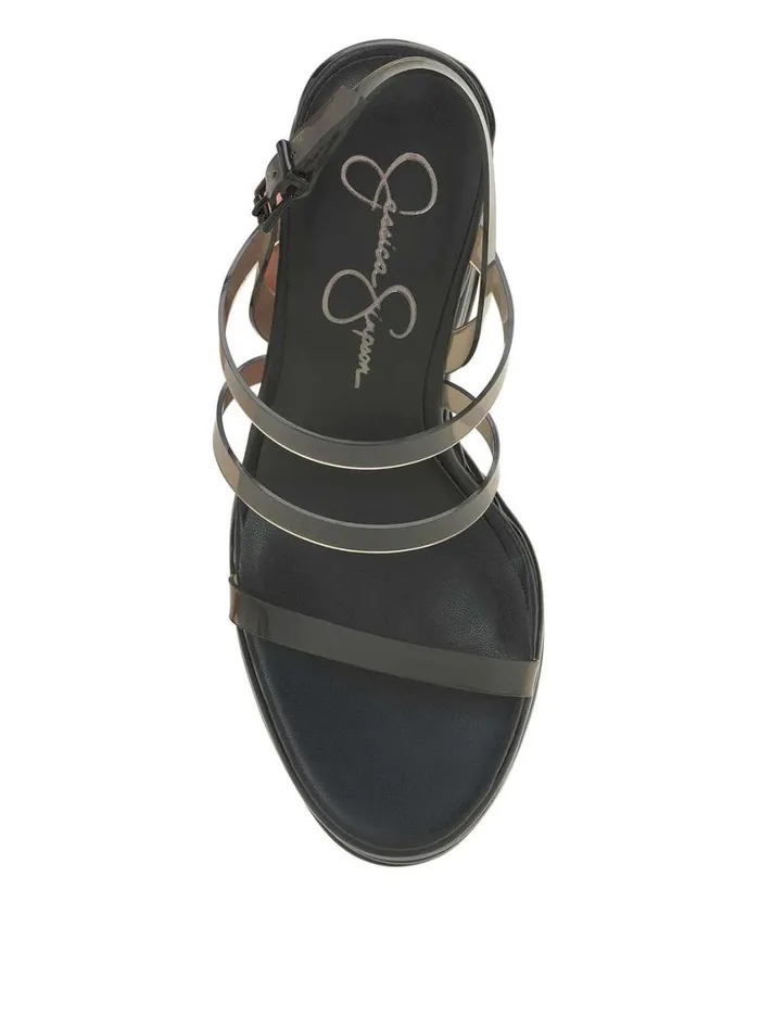Women Platforms Jessica Simpson Cholena Platform Wedge In Smoke