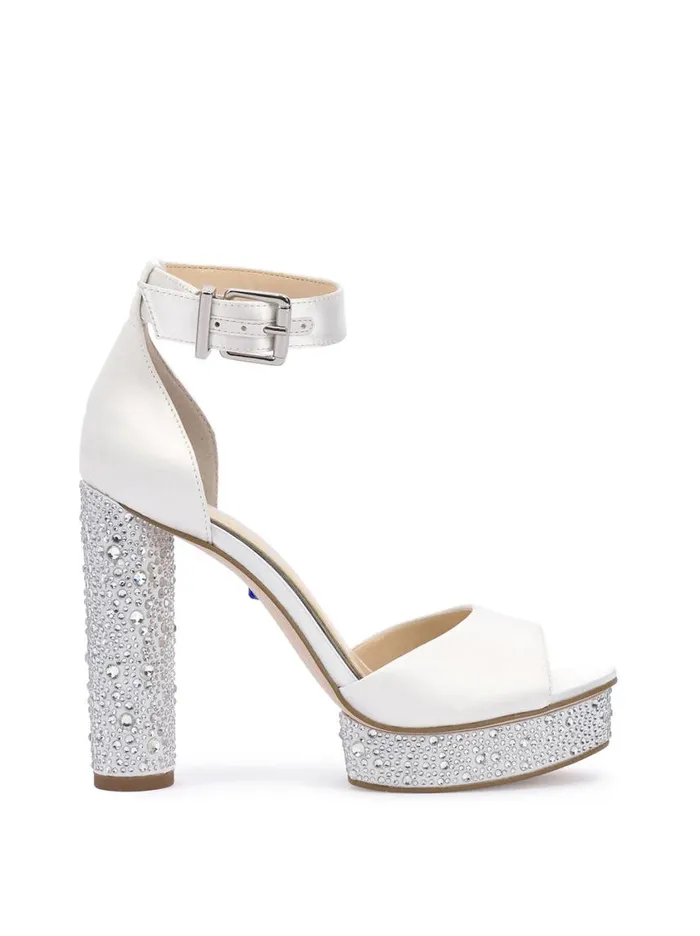 Women Platforms Jessica Simpson Everyn High Heel In White