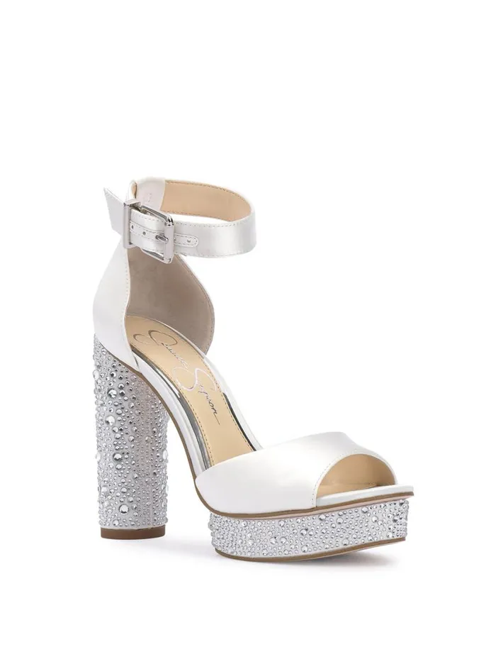 Women Platforms Jessica Simpson Everyn High Heel In White