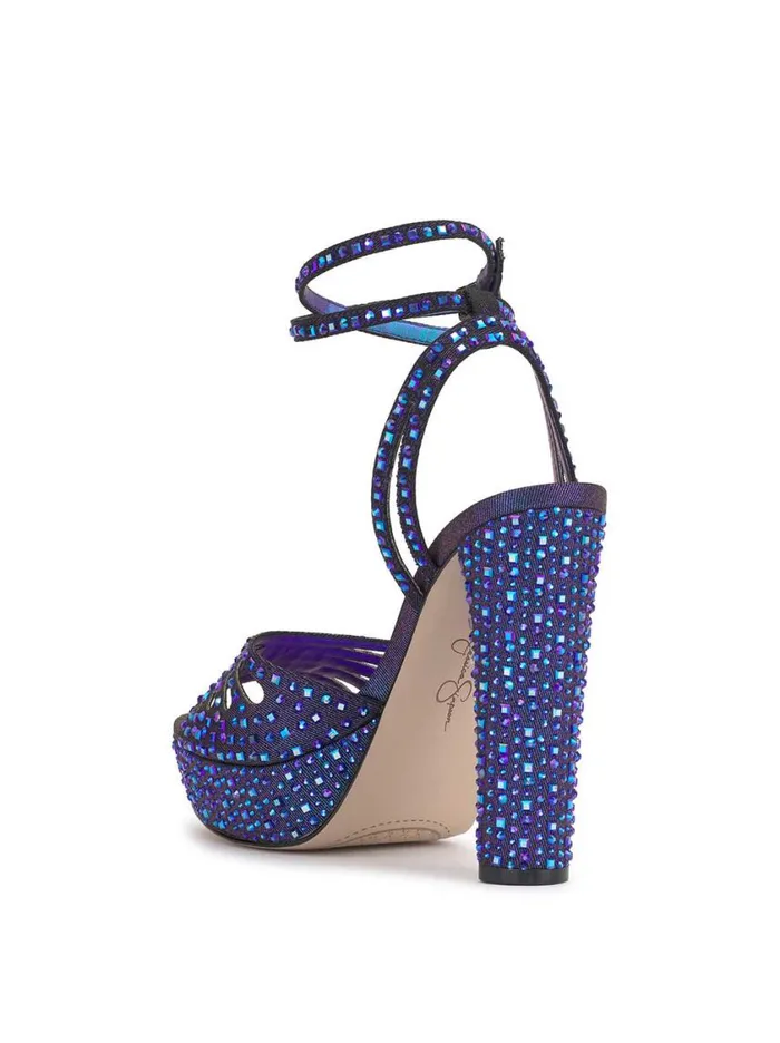 Women Platforms Jessica Simpson Iralin Platform Sandal In Midnight Blue