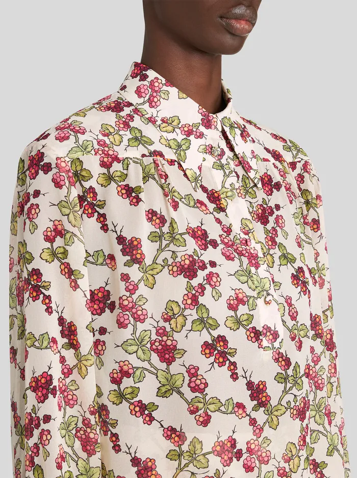 Women Printed Georgette Top Etro Tops