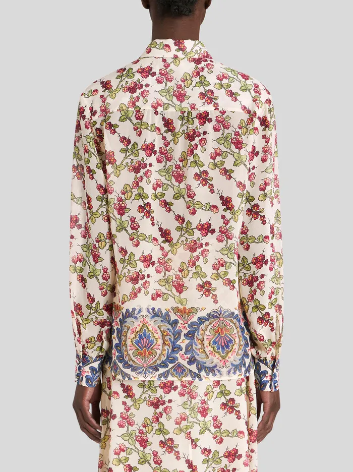 Women Printed Georgette Top Etro Tops