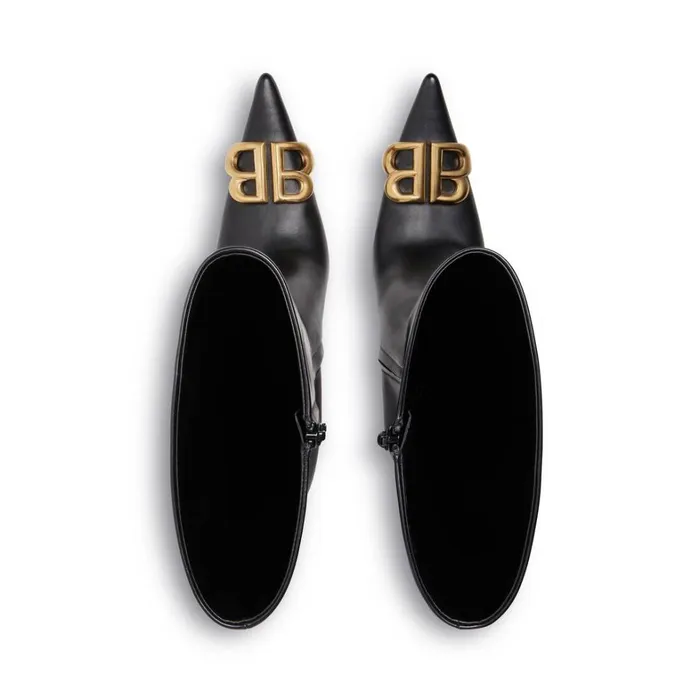 Women Pumps and Heels Balenciaga Flex Bb 90mm Boot In Black