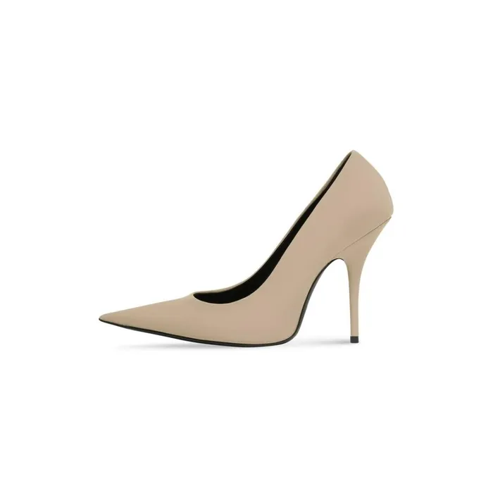 Women Pumps and Heels Balenciaga Knife 110mm Pump In Beige