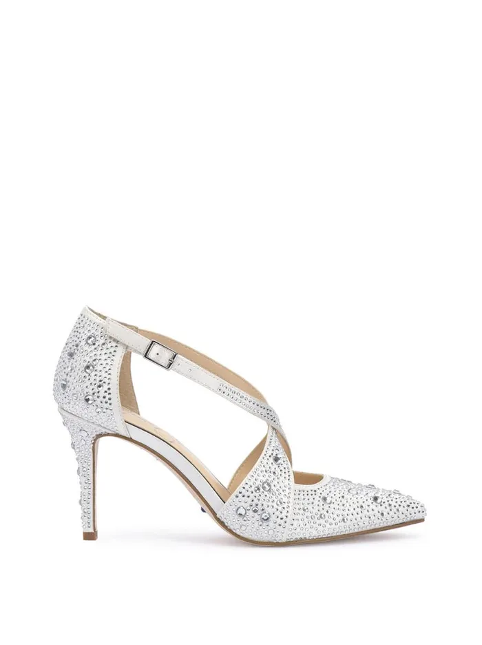 Women Pumps Jessica Simpson Accile High Heel In White