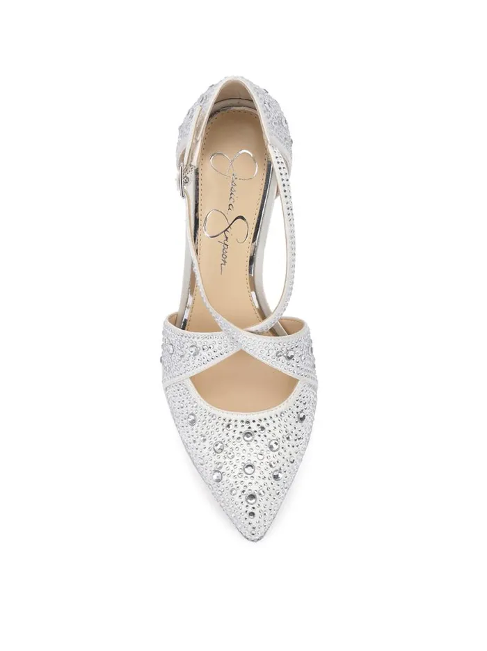 Women Pumps Jessica Simpson Accile High Heel In White