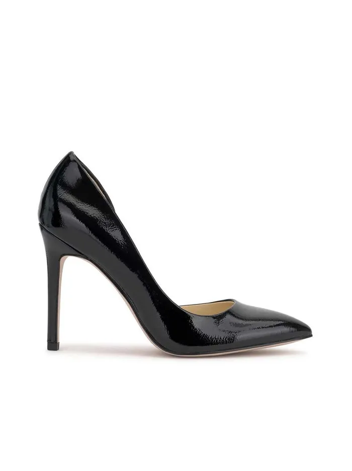 Women Pumps Jessica Simpson Prizma D039Orsay Pump In Black Patent