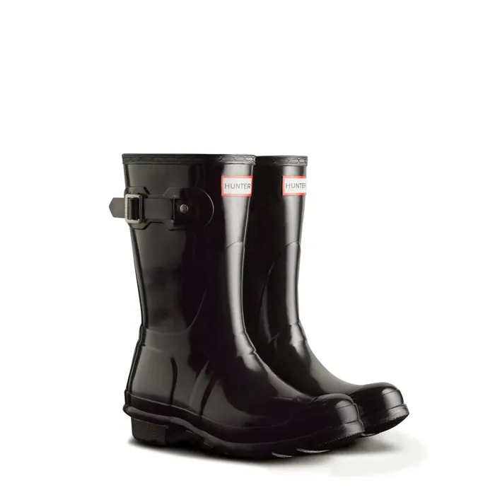 Women Rain Boots Hunter Boots Original Short Gloss Rain Boots 8211 Hunter Boots Black Women Rain Boots Hunter Boots Original Short Gloss Rain Boots 8211 Hunter Boots Black
