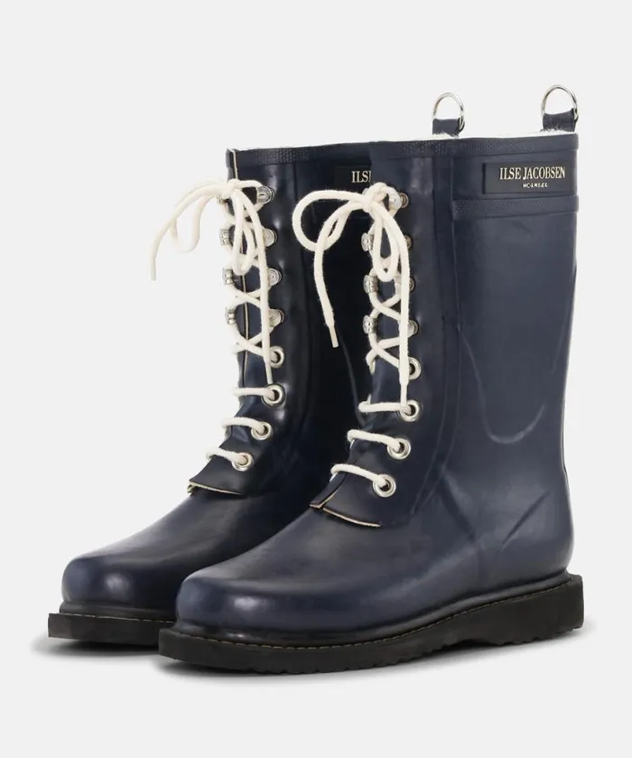 Women Rainboots Medium Ilse Jacobsen 34 Rubber Boots 8211 Dark Indigo